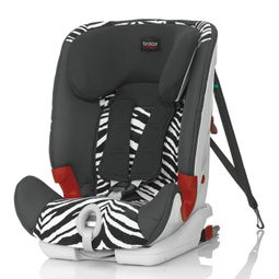 britax宝得适百变骑士plus儿童安全座椅isofix接口 小斑马